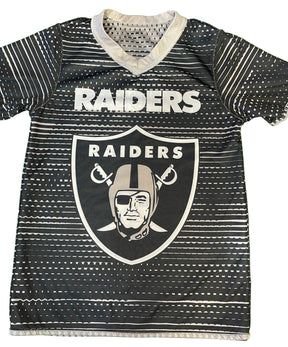 NFL Las Vegas Raiders Flag Football Jersey T-Shirt Youth Medium
