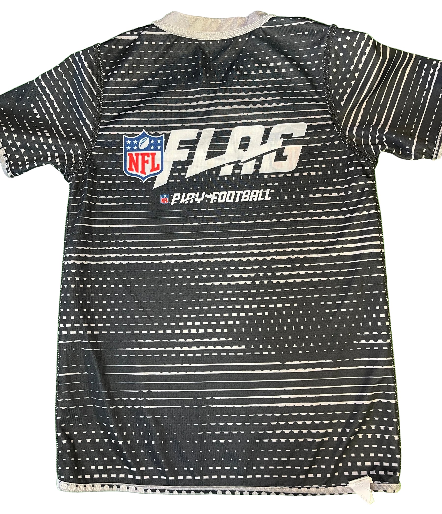 NFL Las Vegas Raiders Flag Football Jersey T-Shirt Youth Medium