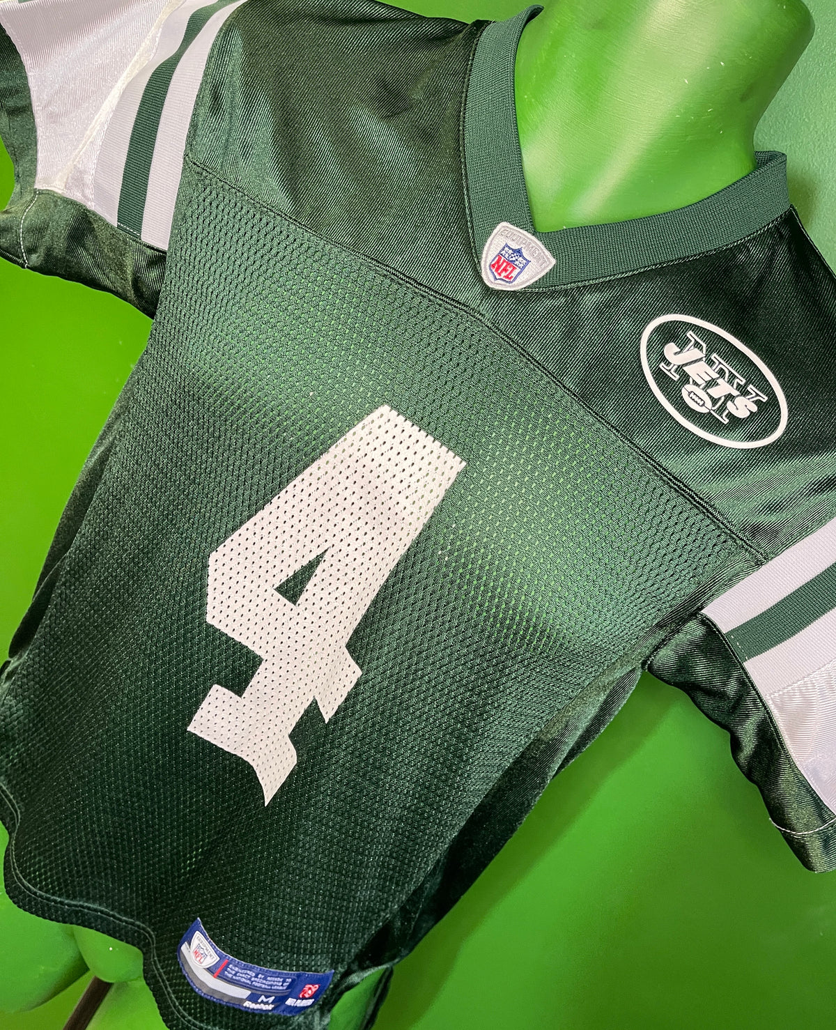 NFL New York Jets Brett Favre #4 Jersey Youth Medium 10-12
