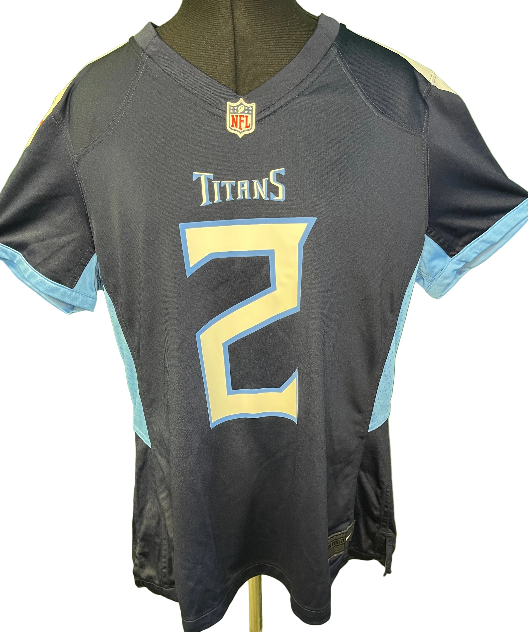 NFL Tennessee Titans Julio Jones #2 Game Jersey Women's X-Large