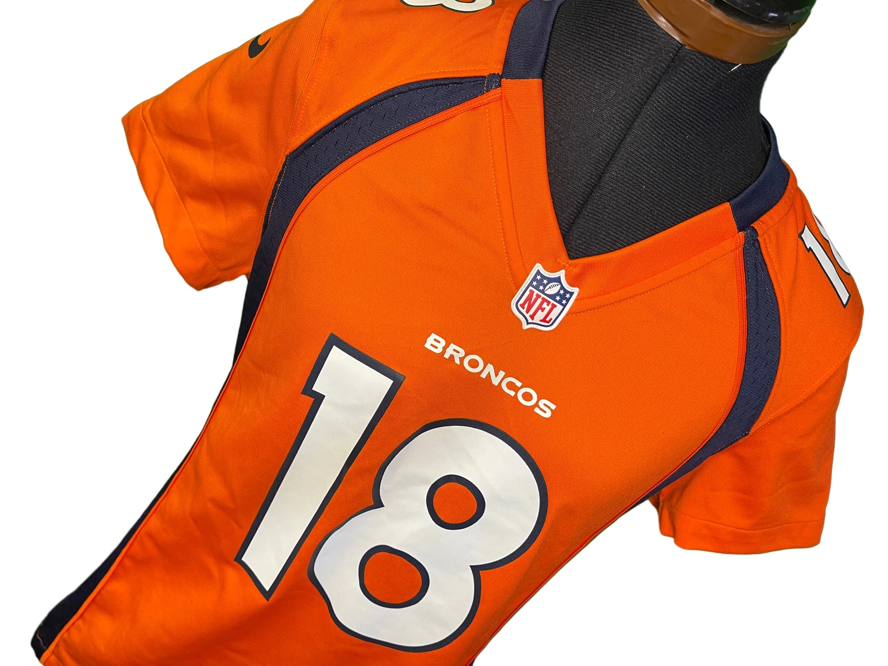 NFL Denver Broncos Peyton Manning #18 On Field Jersey Women's Medium