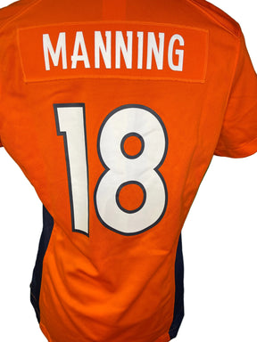 NFL Denver Broncos Peyton Manning #18 On Field Jersey Women's Medium