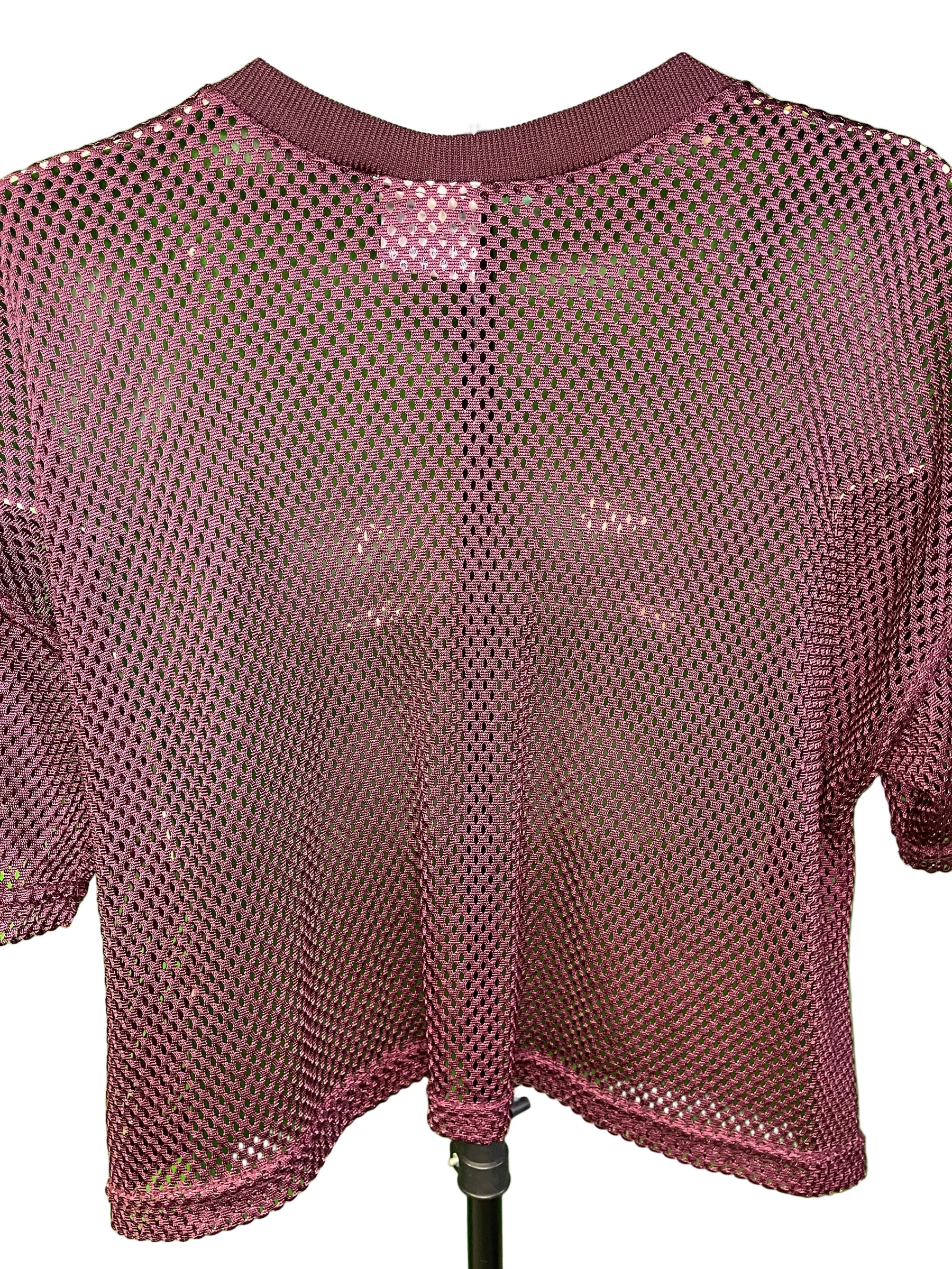 NFL NCAA American Football Jersey Burgundy Youth X-Large 16-20