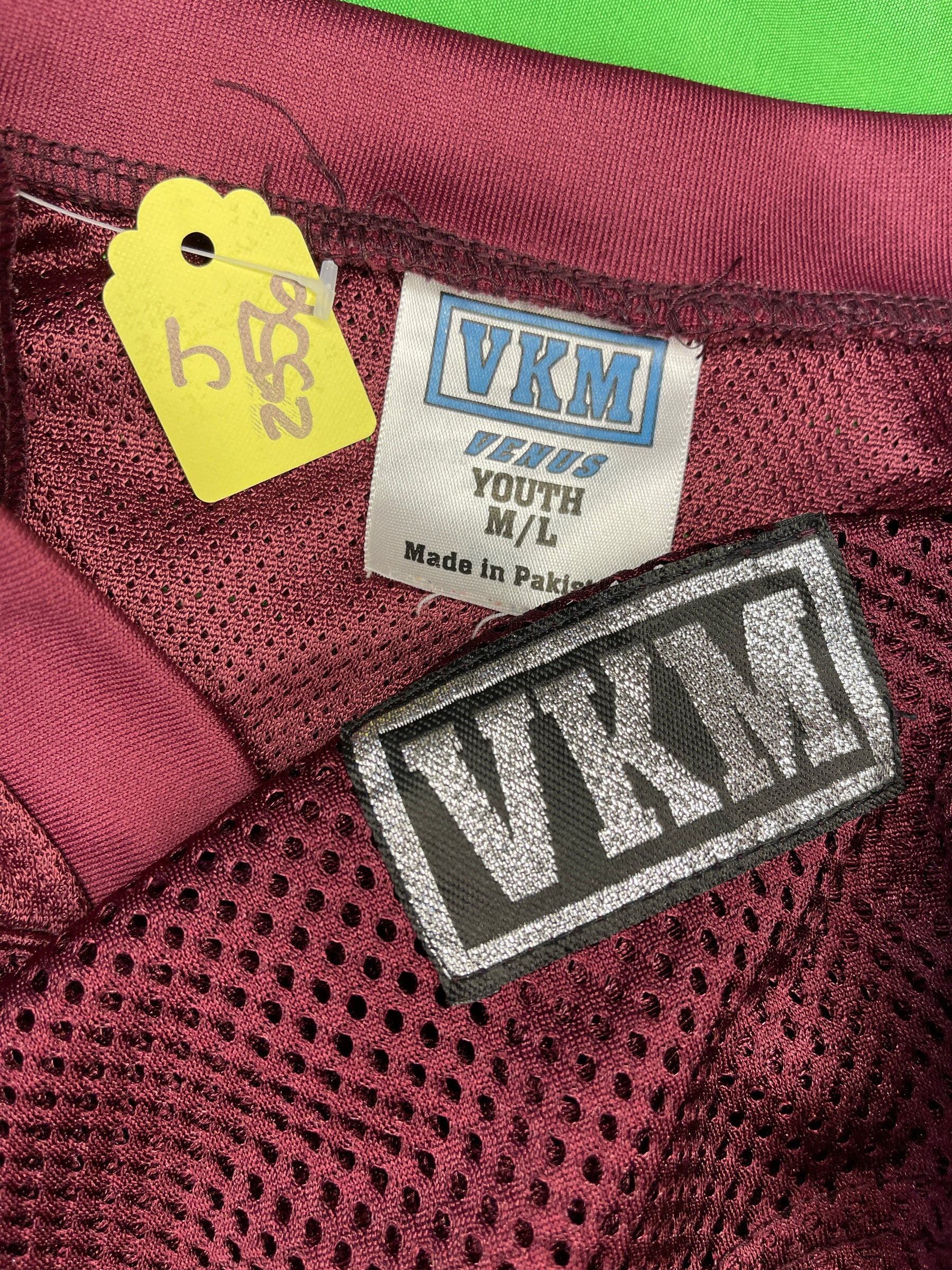 NFL NCAA American Football Jersey Burgundy Youth Medium/Large 10-16