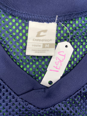 NFL NCAA American Football Champro Dark Blue Generic Jersey Youth Medium