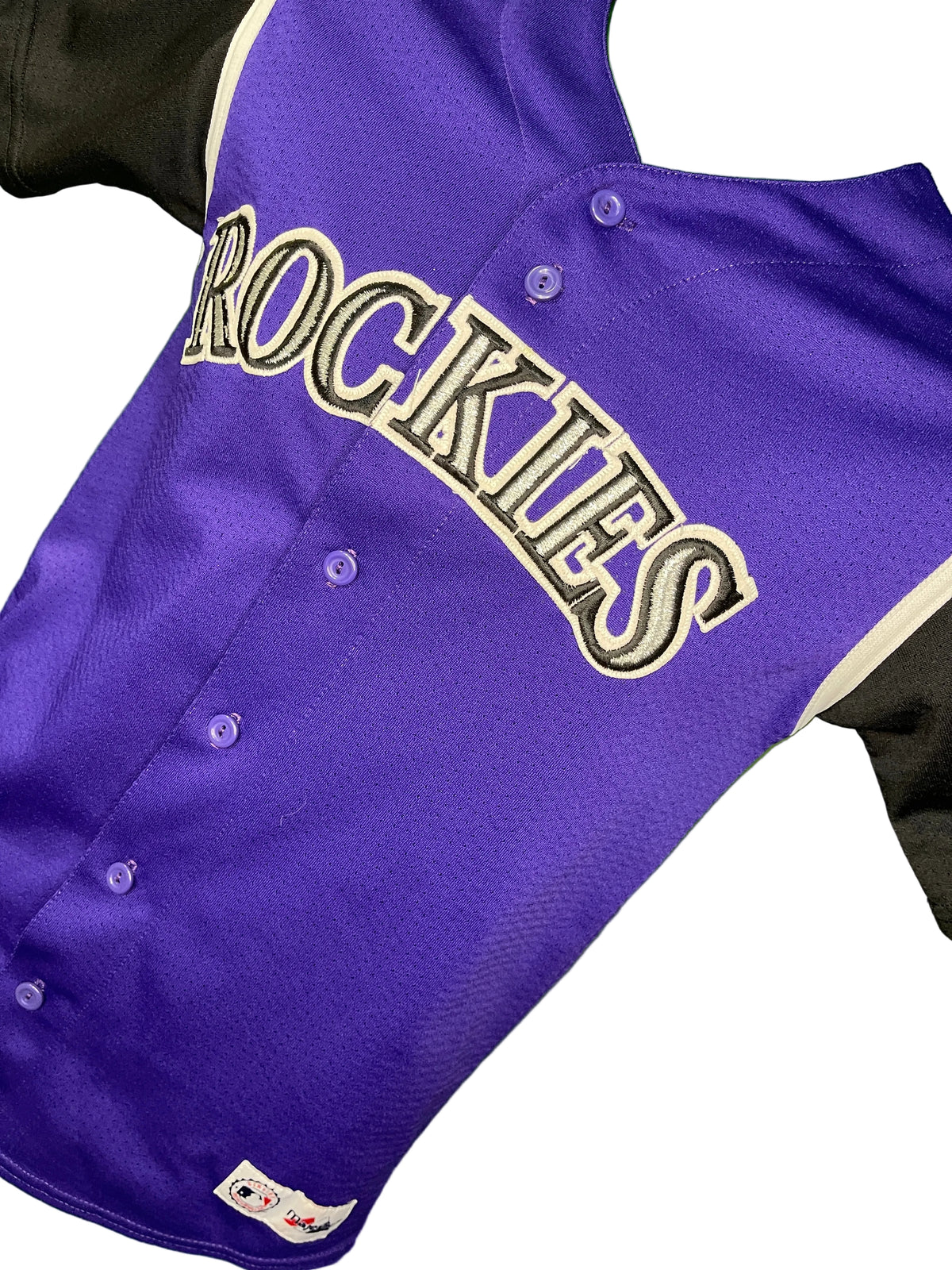 MLB Colorado Rockies Majestic Jersey Youth Large