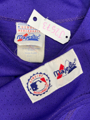 MLB Colorado Rockies Majestic Jersey Youth Large