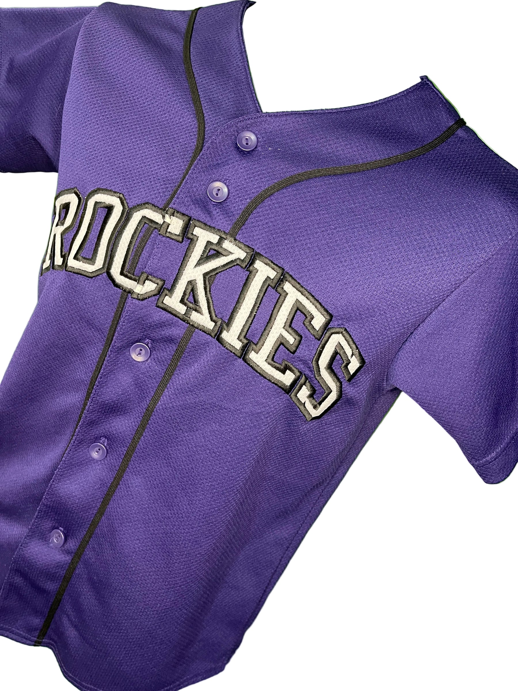 MLB Colorado Rockies Jersey Youth Medium