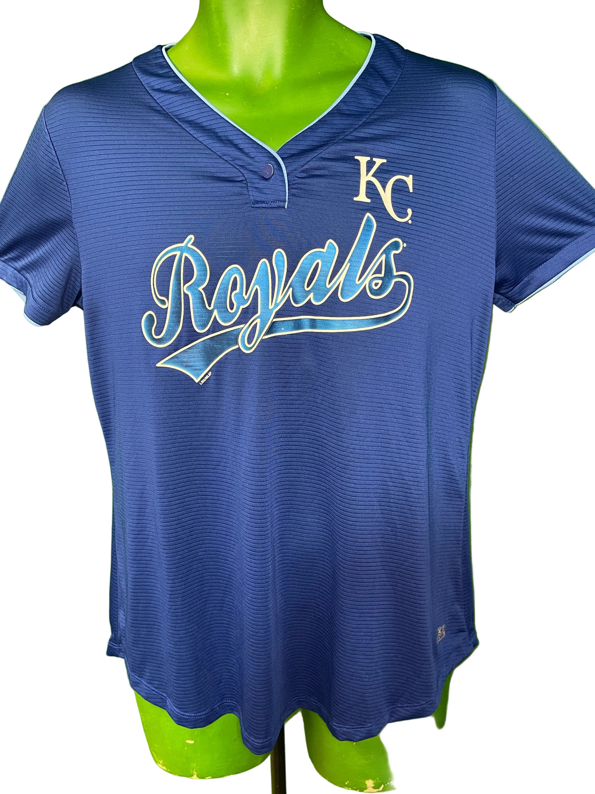 MLB Kansas City Royals TX3 Cool Pullover Baseball Jersey Women's Large