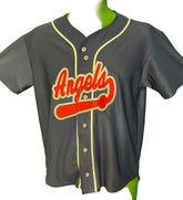 MLB Los Angeles Angels Kealey #8 Blue Jersey Stitched Baseball Youth Large