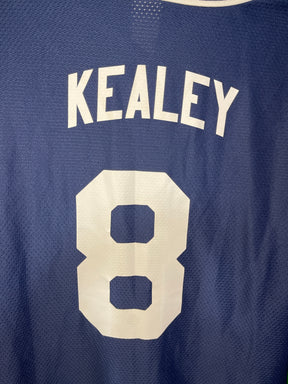 MLB Los Angeles Angels Kealey #8 Blue Jersey Stitched Baseball Youth Large