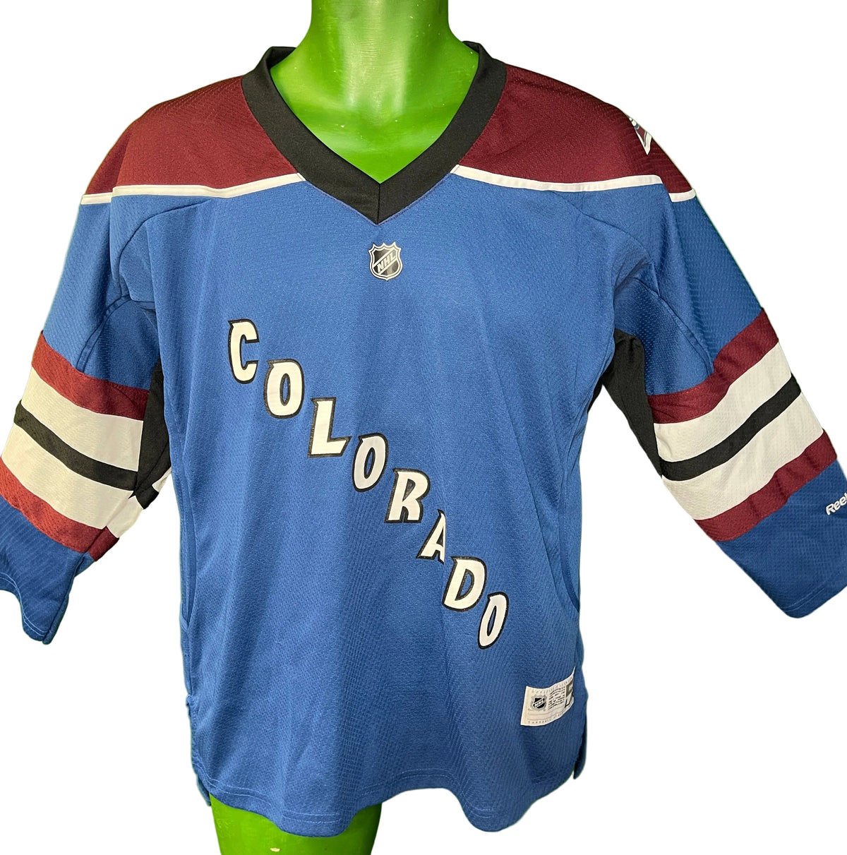 NHL Colorado Avalanche Reebok Hockey Jersey Youth Large
