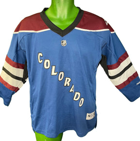 NHL Colorado Avalanche Reebok Hockey Jersey Youth Large