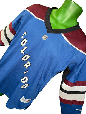 NHL Colorado Avalanche Reebok Hockey Jersey Youth Large