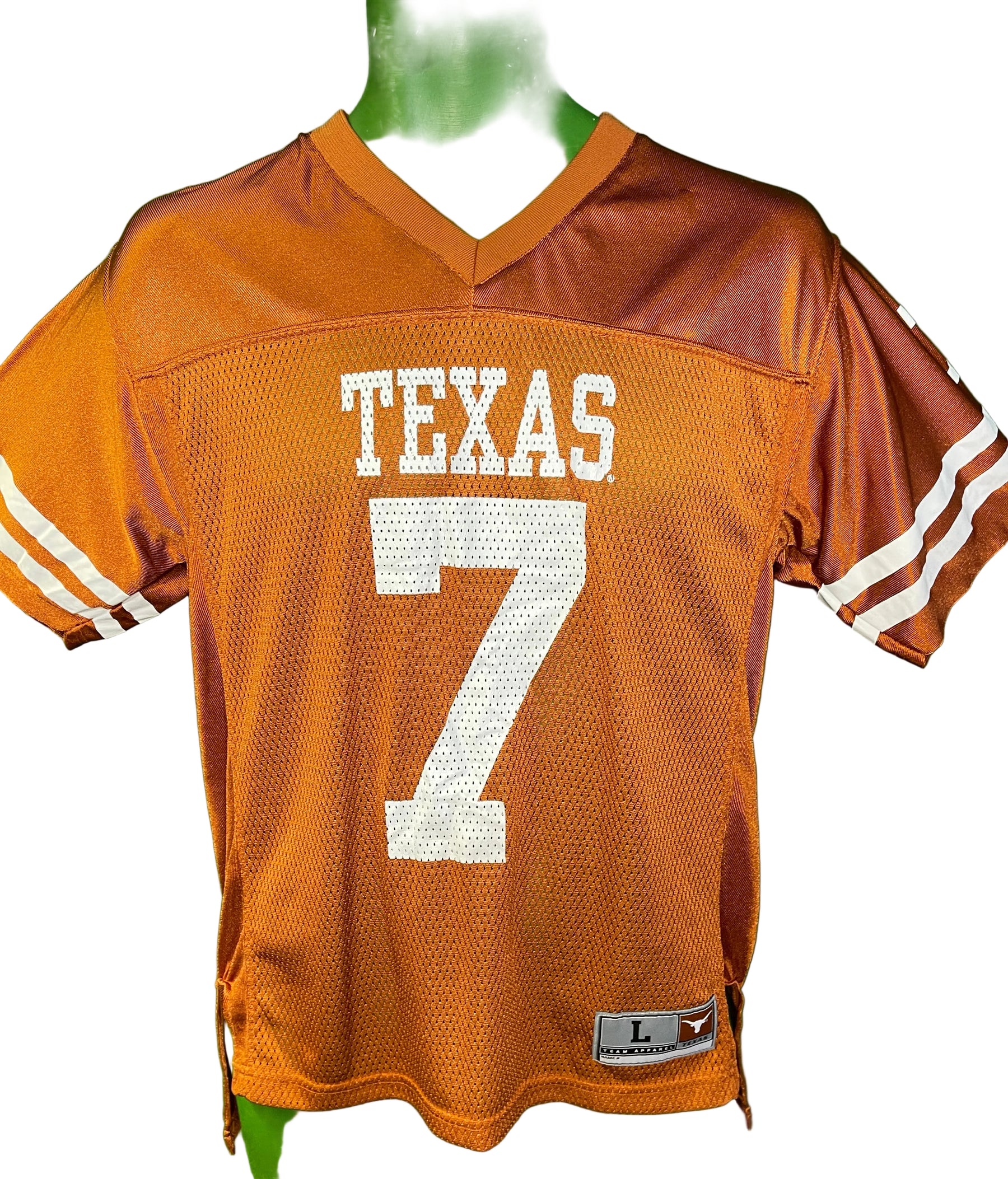 NCAA University of Texas Longhorns #7 Jersey Youth Large