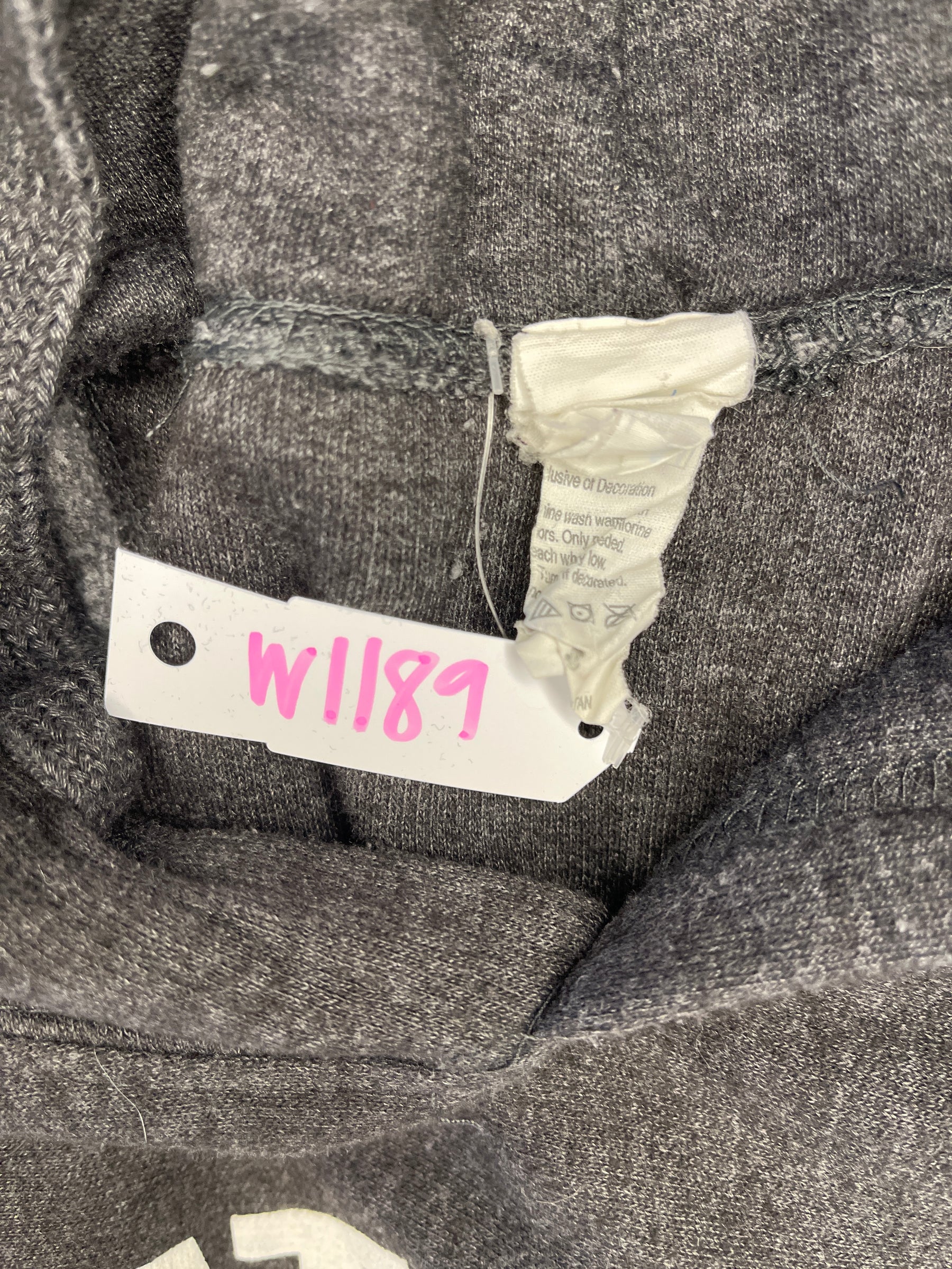 NFL New England Patriots Heathered Grey Sweatshirt Hoodie Men's Medium