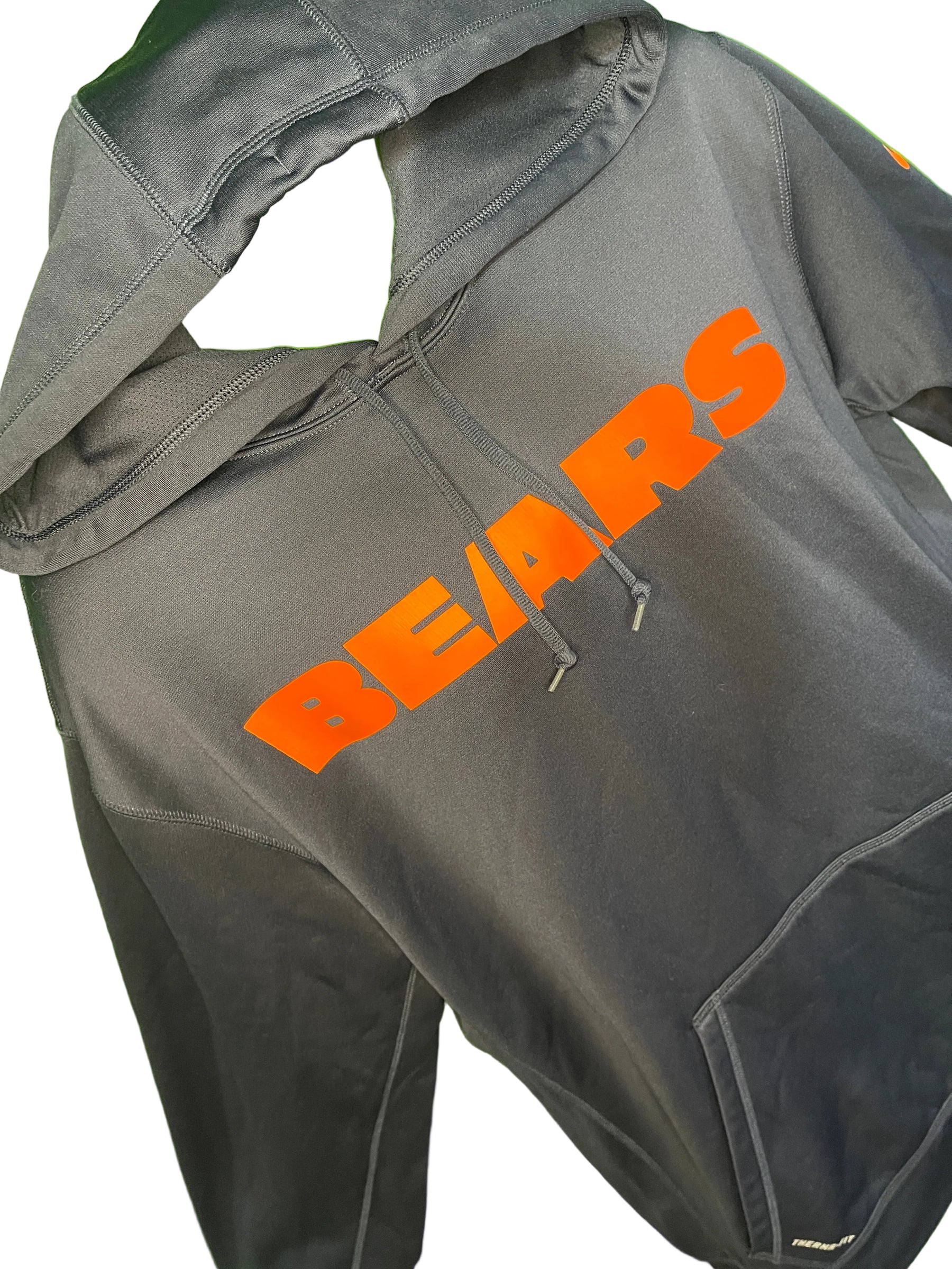 NFL Chicago Bears Dark Blue Athletic Hoodie Men's X-Large