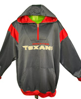 NFL Houston Texans Red, White and Blue 1/4 Zip Hoodie Men's 3X-Large