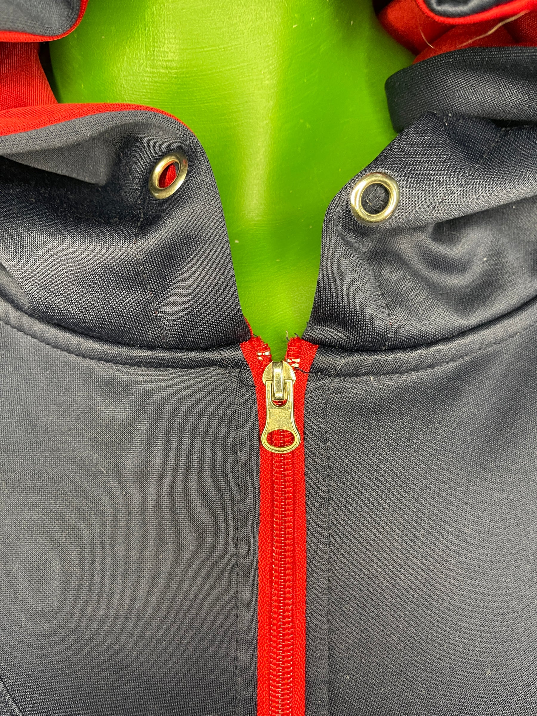 NFL Houston Texans Red, White and Blue 1/4 Zip Hoodie Men's 3X-Large