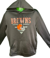 NFL Cleveland Browns Brown Hoodie Men's Large