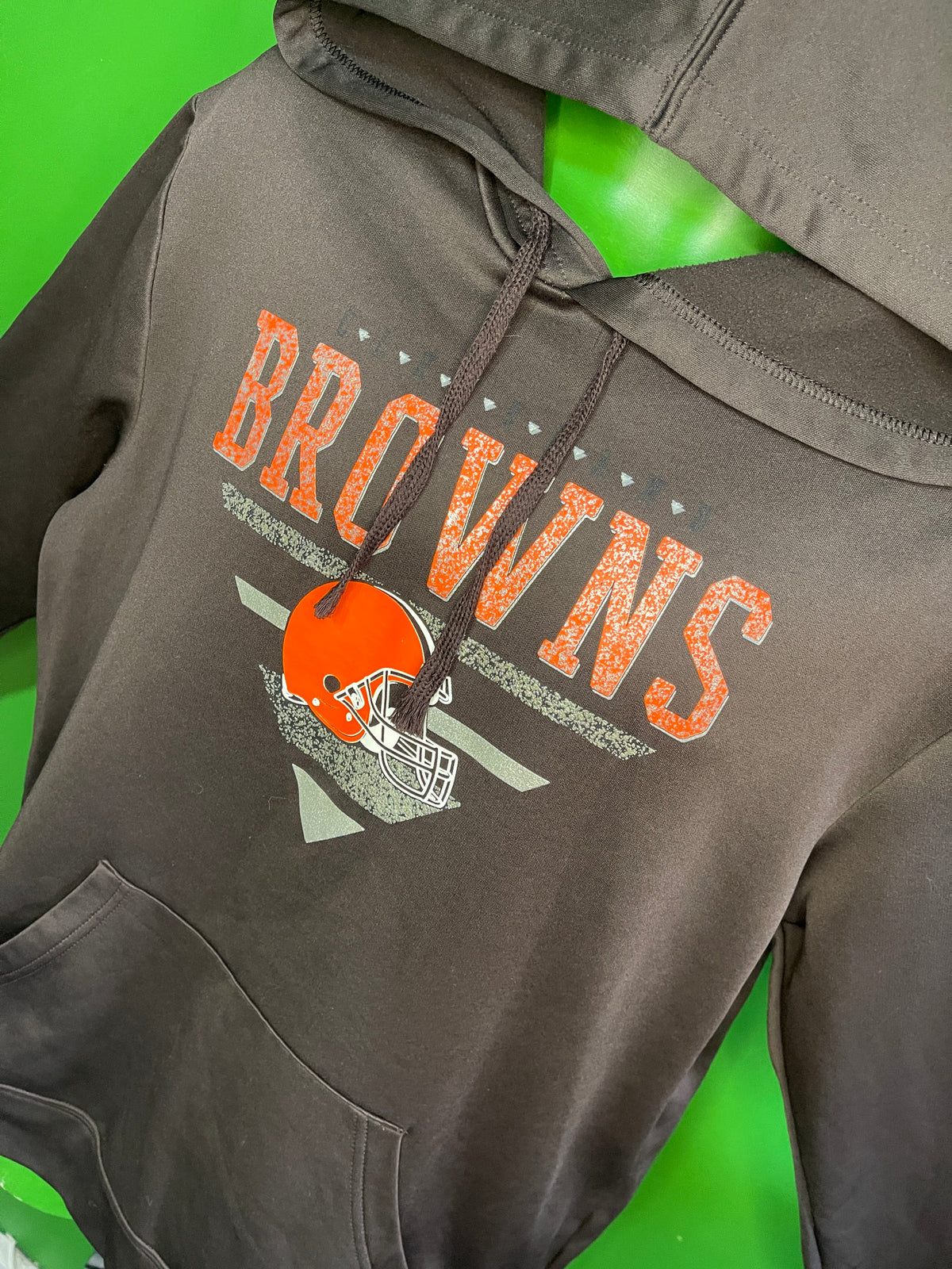 NFL Cleveland Browns Brown Hoodie Men's Large