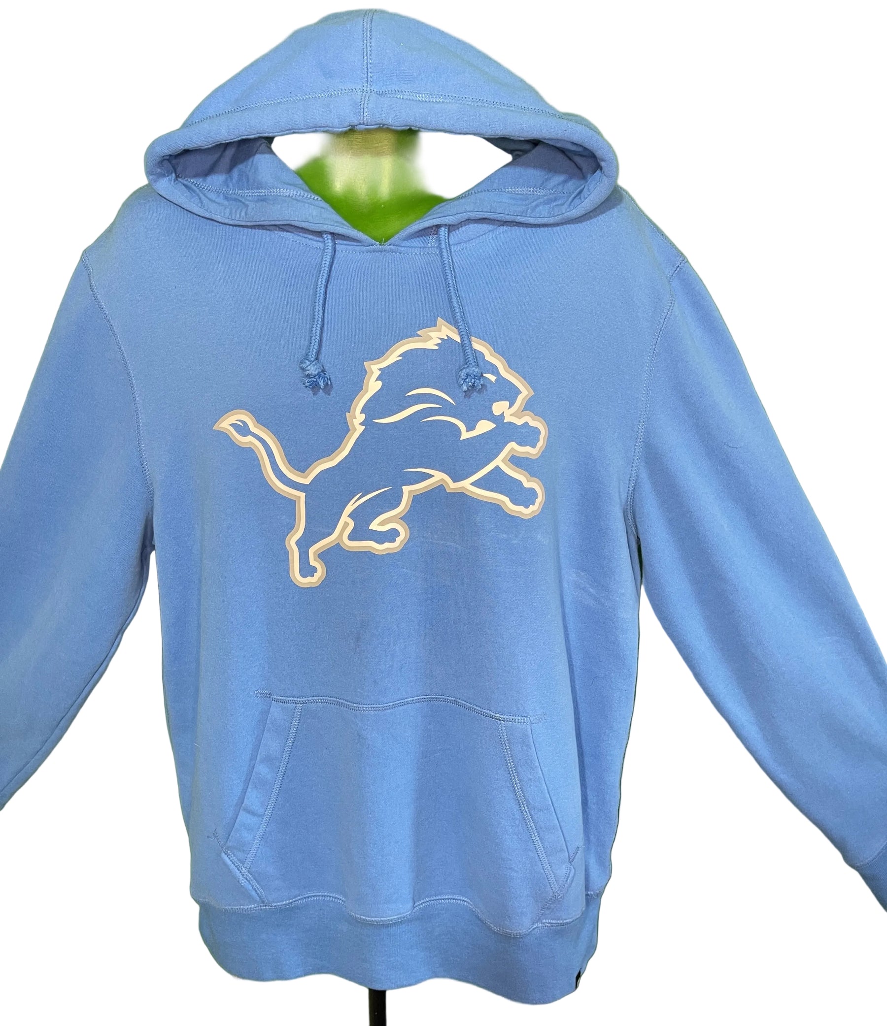 NFL Detroit Lions 47 Brand Pullover Soft Comfy Hoodie Top Men's Large