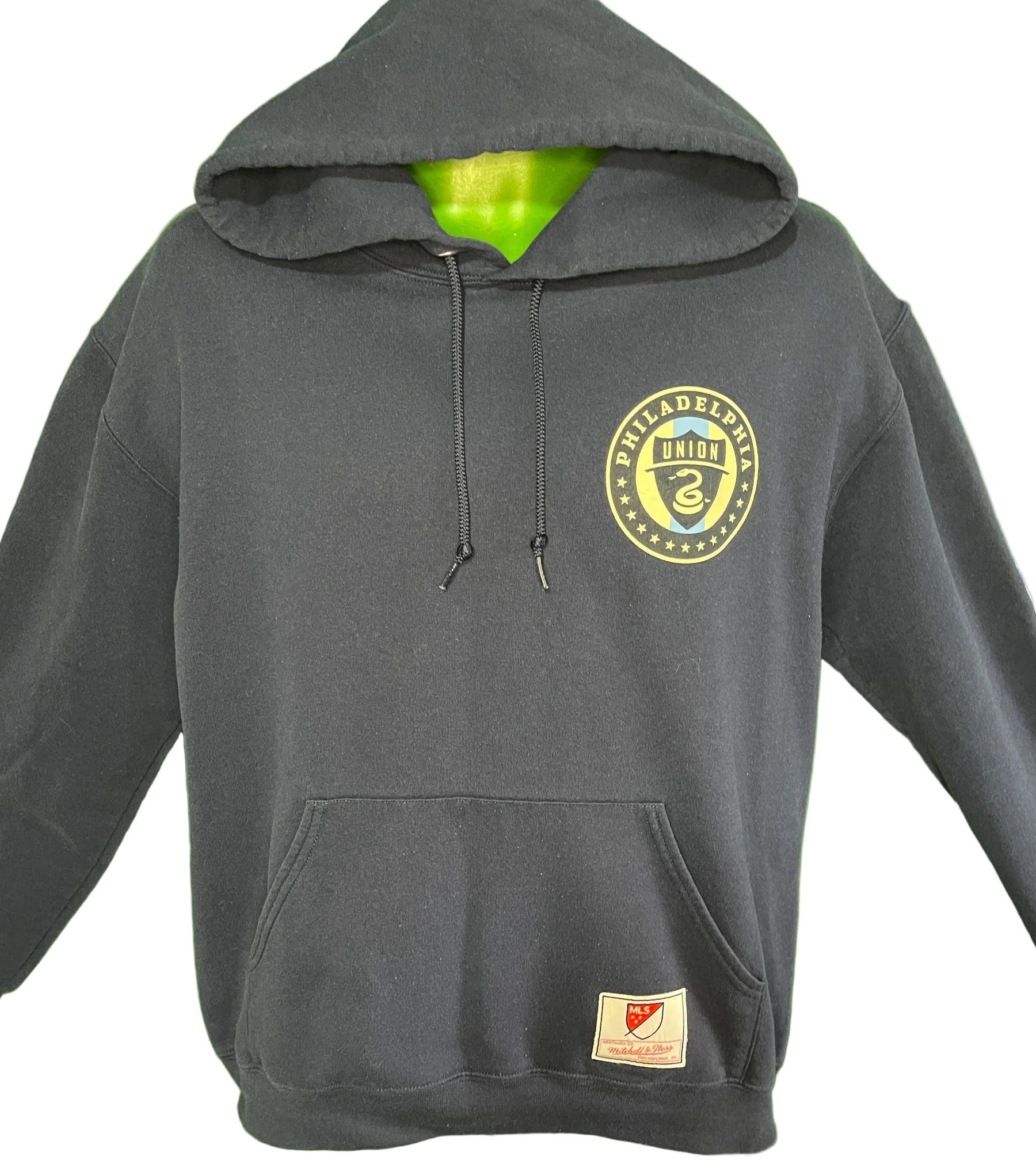 MLS Philadelphia Union Blue Pullover Hoodie Men's Medium