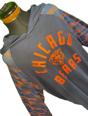 NFL Chicago Bears Long Sleeve Hooded T-Shirt Men's Large