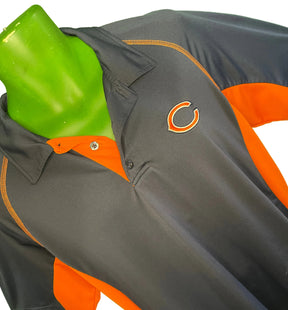 NFL Chicago Bears Lightweight Golf Polo Shirt Men's Large