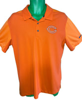 NFL Chicago Bears Dri-Fit Golf Polo Shirt Men's Large