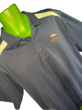 NFL Denver Broncos Collared Golf Polo Shirt Men's Large