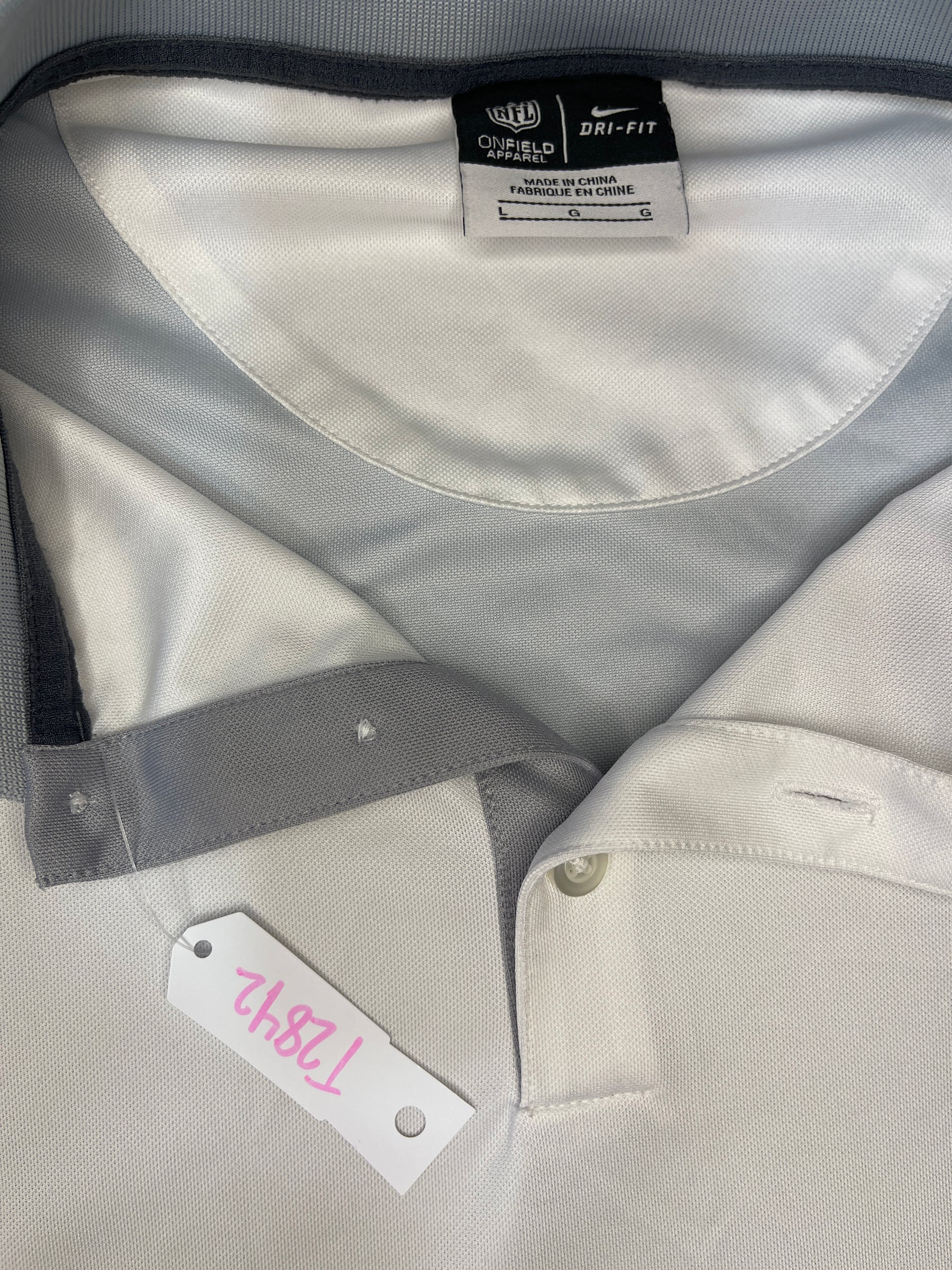 NFL Denver Broncos Collared Golf Polo Shirt Men's Large