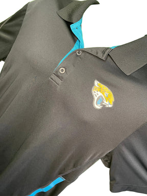 NFL Jacksonville Jaguars Majestic Cool Base Polo Golf Shirt Men's Large