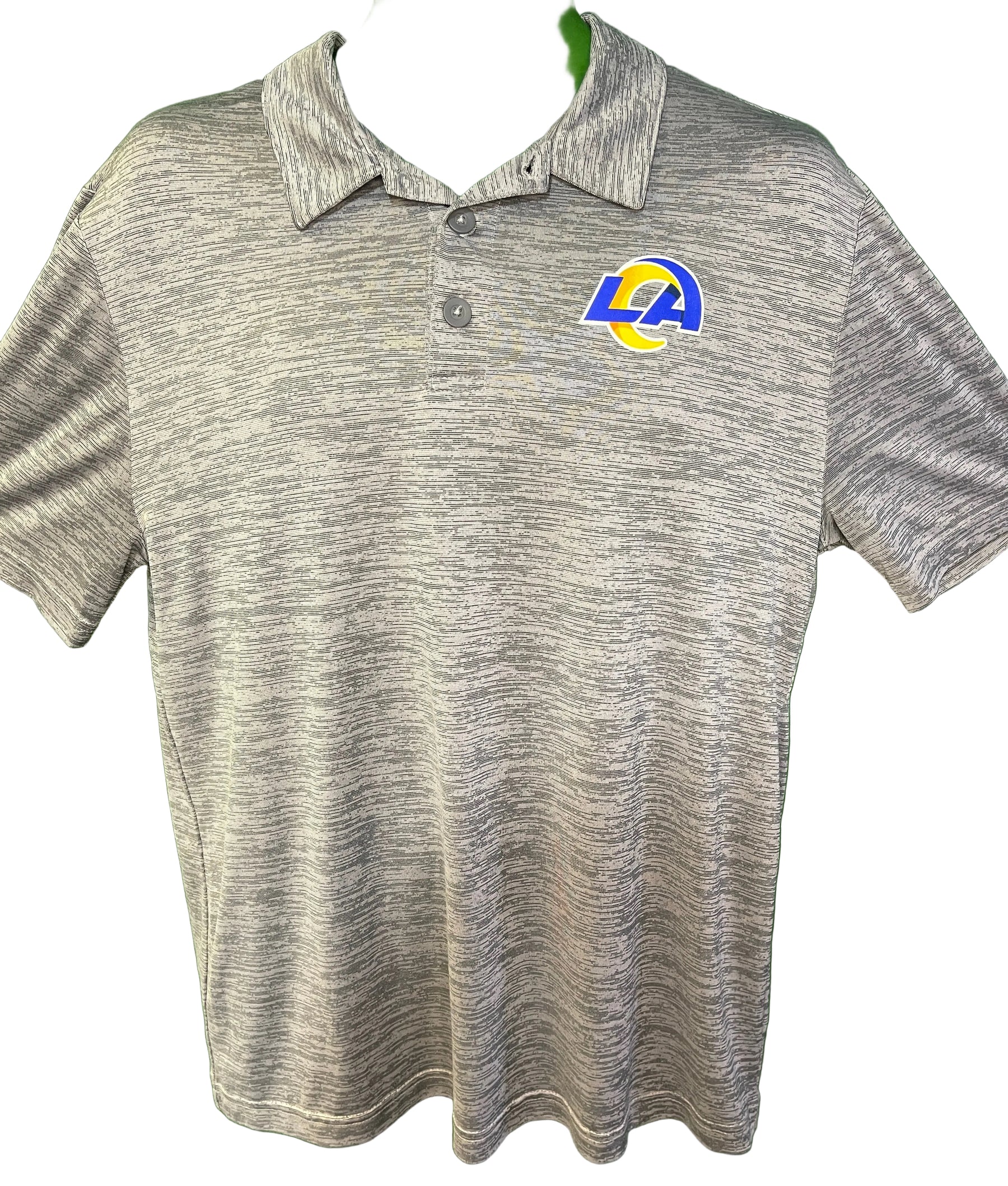 NFL Los Angeles Rams Fanatics Lightweight Golf Polo Shirt Men's Large