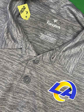 NFL Los Angeles Rams Fanatics Lightweight Golf Polo Shirt Men's Large