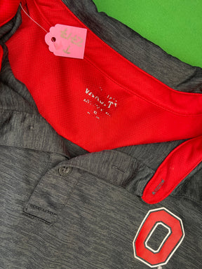 NCAA Ohio State Buckeyes Colour Blocked Polo Golf Shirt Men's X-Large