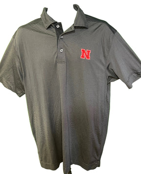 NCAA University of Nebraska Cornhuskers Collared Golf Polo Shirt Men's X-Large