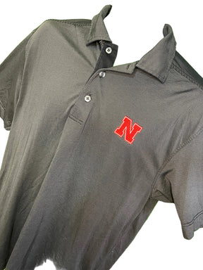 NCAA University of Nebraska Cornhuskers Collared Golf Polo Shirt Men's X-Large