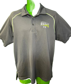 NCAA Colorado State Rams Under Armour Golf Polo Shirt Men's Medium
