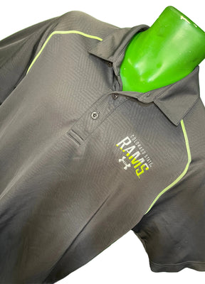 NCAA Colorado State Rams Under Armour Golf Polo Shirt Men's Medium