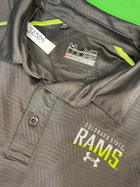 NCAA Colorado State Rams Under Armour Golf Polo Shirt Men's Medium