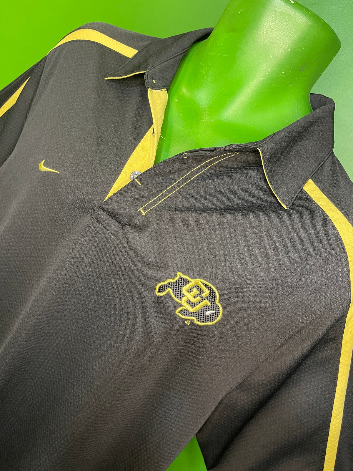 NCAA University of Colorado Buffaloes Collared Golf Polo Men's Medium