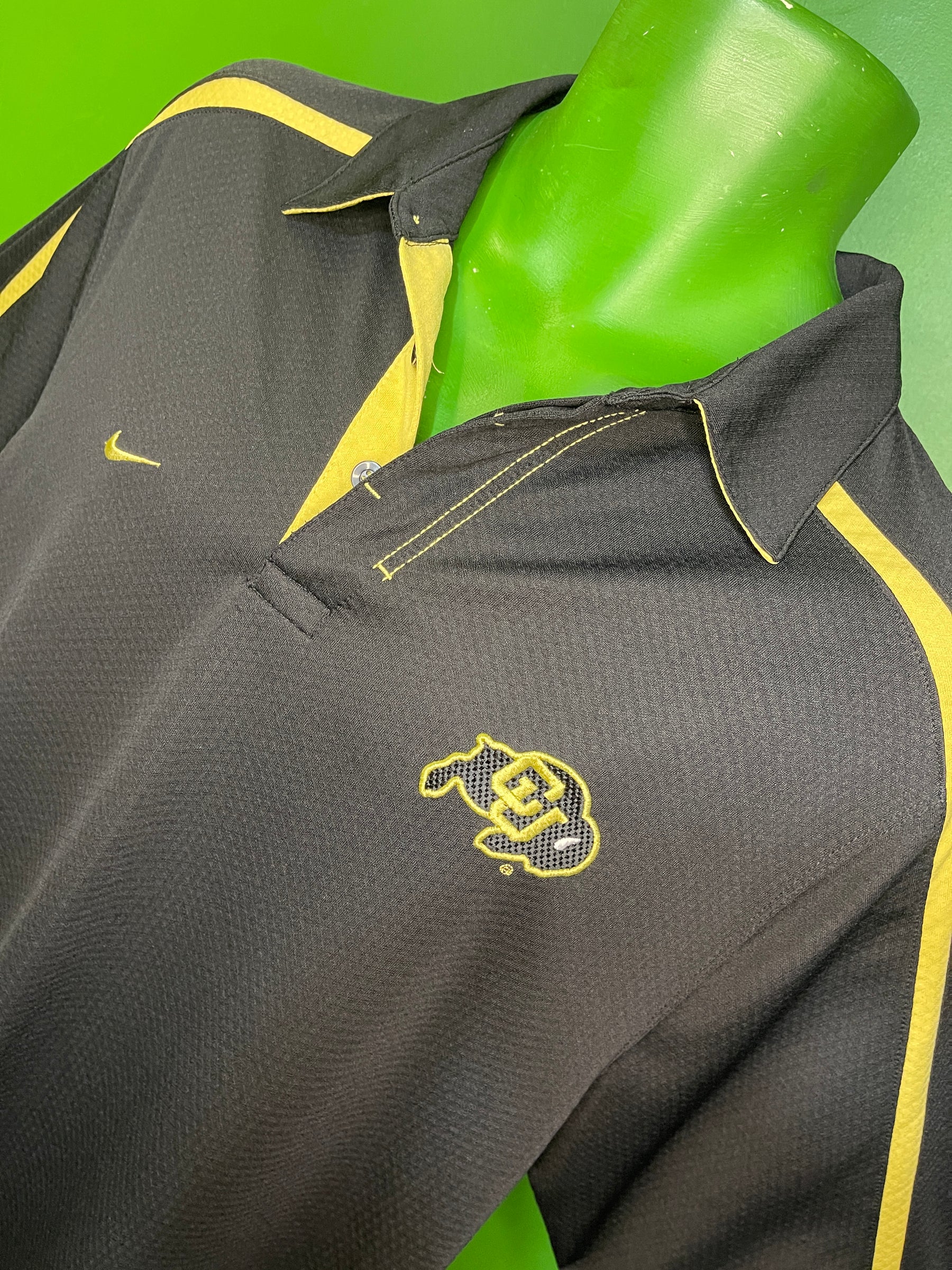 NCAA University of Colorado Buffaloes Collared Golf Polo Men's Medium
