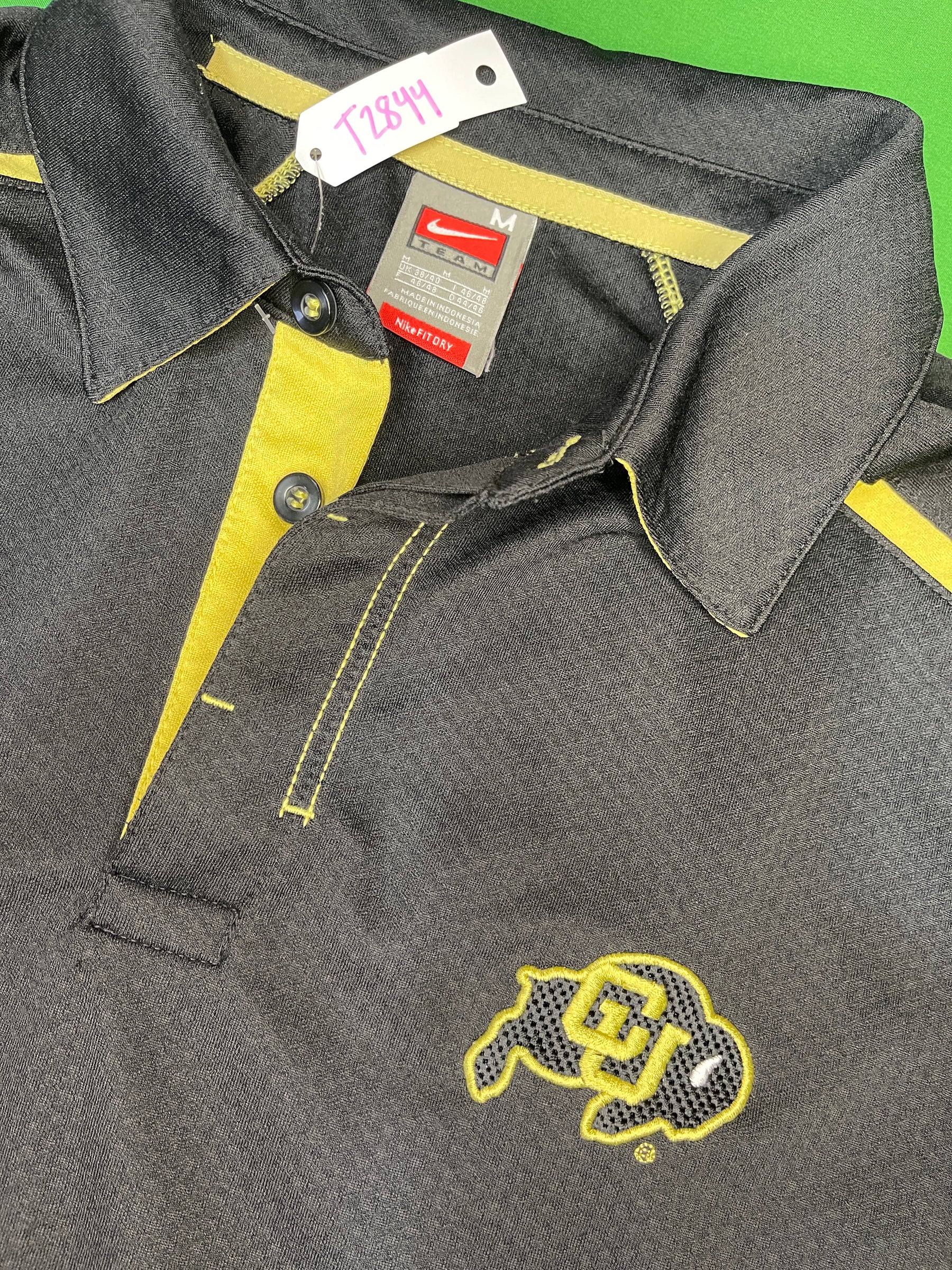 NCAA University of Colorado Buffaloes Collared Golf Polo Men's Medium
