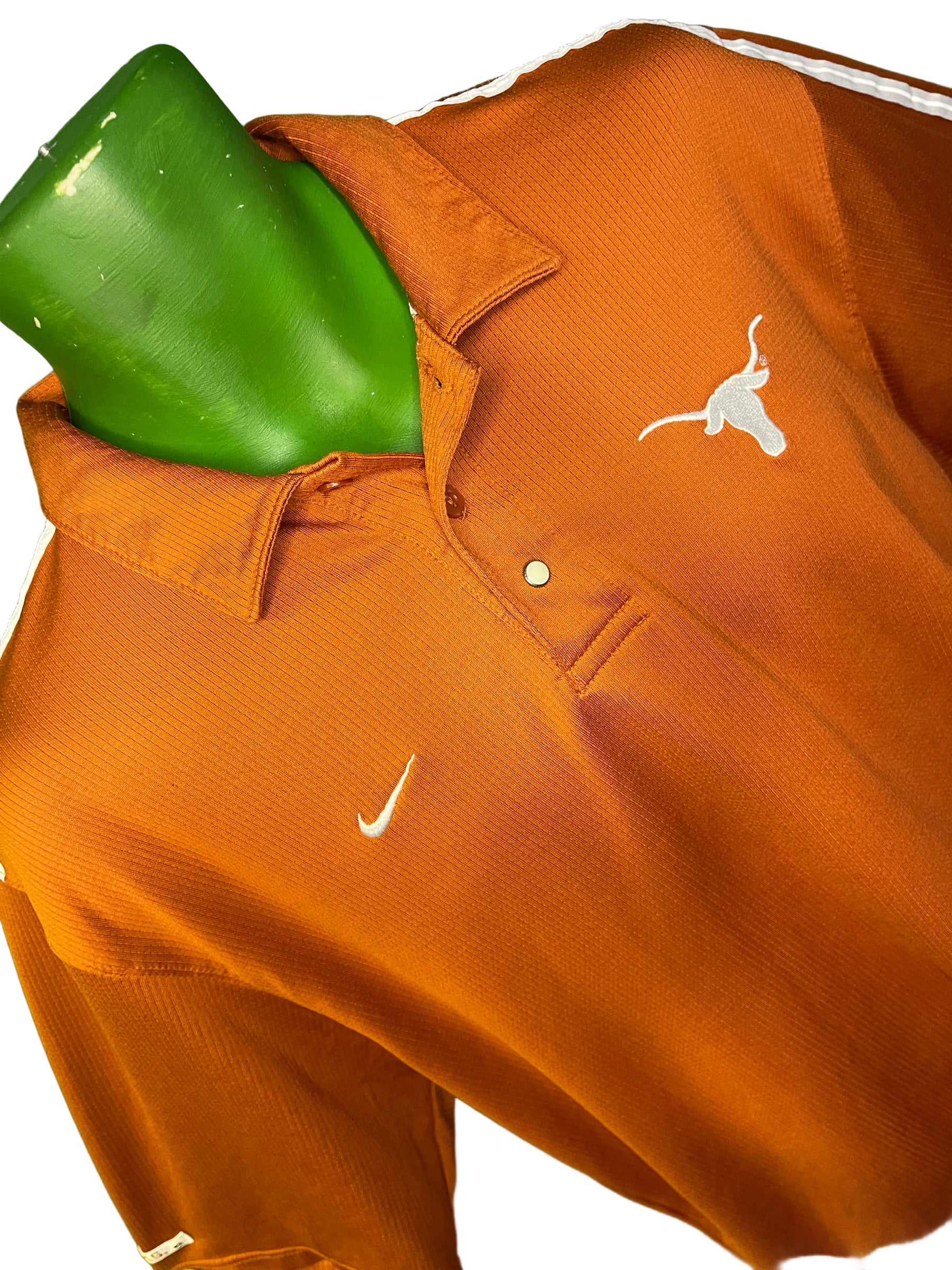 NCAA University of Texas Longhorns Collared Golf Polo Shirt Men's Medium
