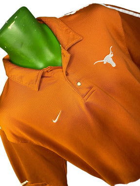 NCAA University of Texas Longhorns Collared Golf Polo Shirt Men's Medium