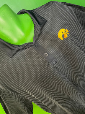 NCAA University of Iowa Hawkeyes Collared Golf Polo Shirt Men's X-Large