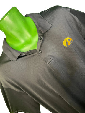 NCAA University of Iowa Hawkeyes Collared Golf Polo Shirt Men's 2X-Large