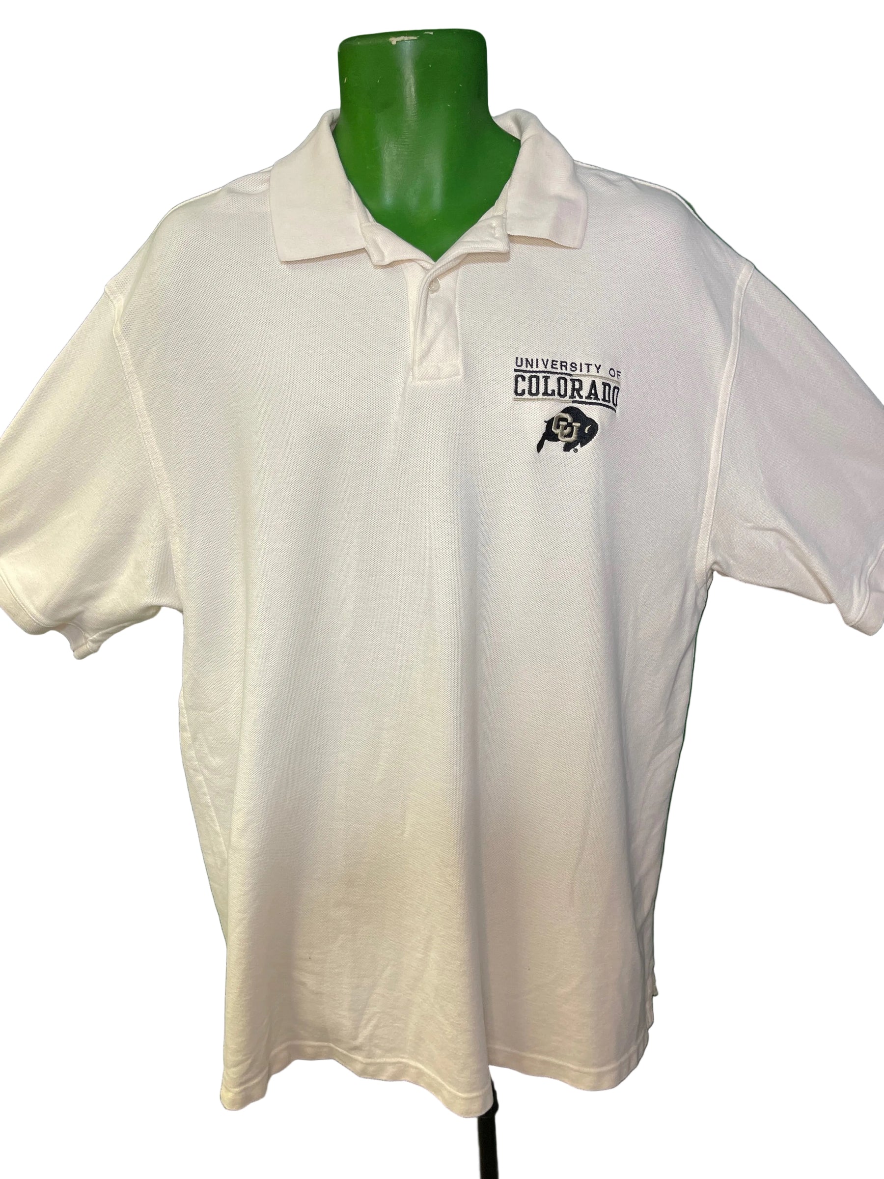 NCAA University of Colorado Buffaloes 100% Cotton Polo Men's 2X-Large