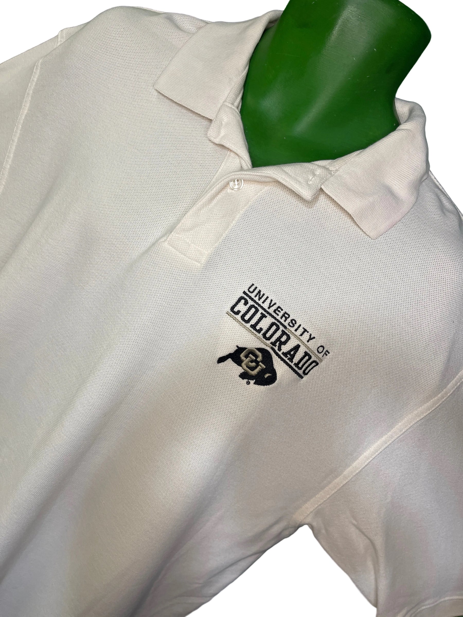 NCAA University of Colorado Buffaloes 100% Cotton Polo Men's 2X-Large
